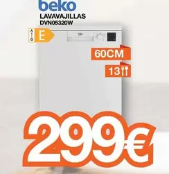 Oferta de Beko - Lavavajillas en Expert
