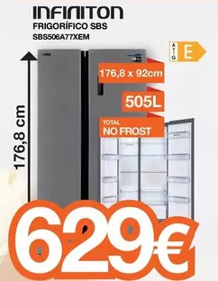 Oferta de Infiniton - Frigorífico Sbs Sbs500477xem por 629€ en Expert