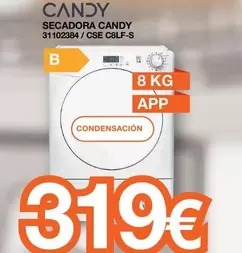 Oferta de Candy - Lavavajillas Sms46kwo2e por 319€ en Expert
