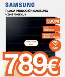 Oferta de Samsung - Placa Inducción NZ64B7799KKU1  por 789€ en Expert