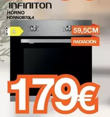 Oferta de Infiniton - Horno Hornob70l4 por 179€ en Expert