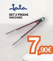 Oferta de Jata - Set 2 Pinzas HACC4522  por 7,9€ en Expert