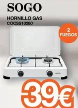 Oferta de Sogo - Hornillo Gas Cocss10260 por 39€ en Expert