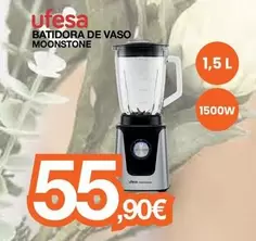 Oferta de Ufesa - Batidora De Vaso Moonstone por 55,9€ en Expert