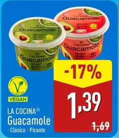 Oferta de La Cocina - Guacamole por 1,39€ en ALDI