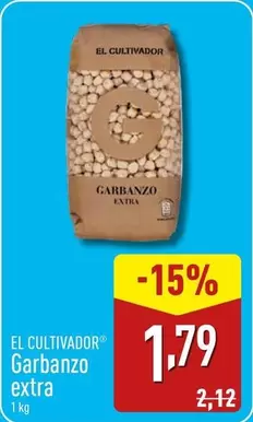 Oferta de El Cultivador - Garbanzo Extra por 1,79€ en ALDI