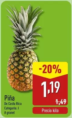 Oferta de Costa - Pina por 1,19€ en ALDI