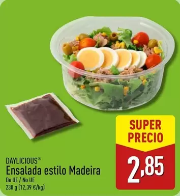 Oferta de Madeira - Ensalada Estilo Madeira por 2,85€ en ALDI