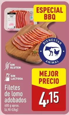 Oferta de Filetes De Lomo Adobados por 4,15€ en ALDI