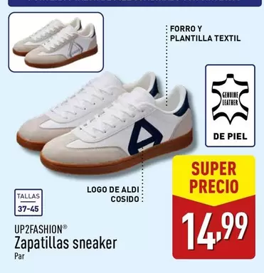 Oferta de Aldi - Zapatillas Sneaker por 14,99€ en ALDI