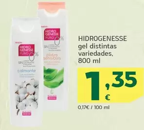 Oferta de Hidrogenesse - Gel Distintas por 1,35€ en HiperDino