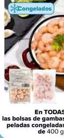 Oferta de En Todas Las Bolsas De Gambas Peladas Congeladas en Carrefour