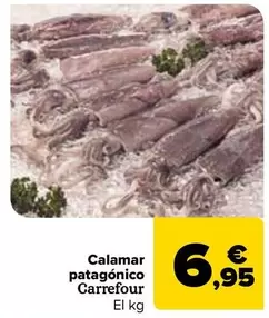 Oferta de Carrefour - Calamar Patagónico por 6,95€ en Carrefour
