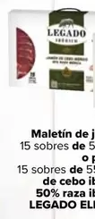Oferta de Legado ElPozo - Maletín De Jamón O Paleta De Cebo Ibérico 50% Raza Ibérica por 45€ en Carrefour