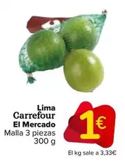 Oferta de Carrefour El Mercado - Lima por 1€ en Carrefour