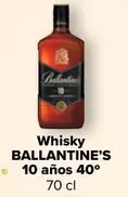 Oferta de Ballantine’s - Whisky 10 Años 40º en Carrefour