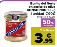 Oferta de Consorcio - Bonito Del Norte En Aceite De Oliva   en Carrefour