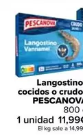 Oferta de Pescanova - Langostinos  Cocidos O Crudos  por 11,99€ en Carrefour