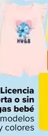 Oferta de Pelele Licencia Manga Corta O Sin Mangas Bebé por 7,99€ en Carrefour