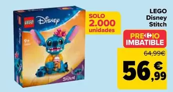 Oferta de Lego - Disney Stitch por 56,99€ en Carrefour