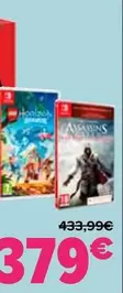 Oferta de Nintendo SWITCH  - Consola Oled + Pack Lego Horizon Adventures Y Assassin’s Creed The Ezio Collection por 379€ en Carrefour