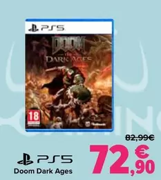 Oferta de Sony - Doom Dark Ages por 72,9€ en Carrefour