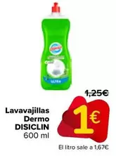 Oferta de Discilin - Lavavajillas Dermo por 1€ en Carrefour