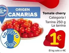 Oferta de Tomate Cherry por 1€ en Carrefour