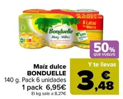Oferta de Bonduelle - Maíz Dulce  en Carrefour