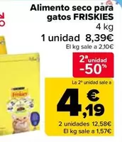 Oferta de Friskies - Alimento Seco Para Gatos  en Carrefour
