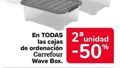 Oferta de Carrefour - En Todas Las Cajas De Ordenación Wave Box en Carrefour