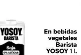 Oferta de YoSoy - En Bebidas  Vegetales Barista en Carrefour