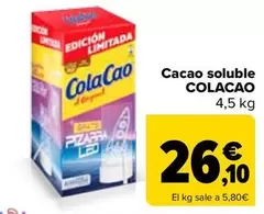 Oferta de Colacao - Cacao Soluble  por 26,1€ en Carrefour