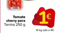 Oferta de Tomate Cherry Pera por 1€ en Carrefour