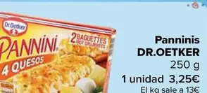 Oferta de Dr Oetker - Panninis  por 3,25€ en Carrefour