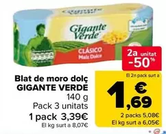 Oferta de Gigante Verde - Maíz Dulce  en Carrefour