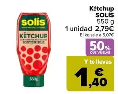 Oferta de Solís - Kétchup   en Carrefour