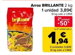 Oferta de Brillante - Arroz  en Carrefour