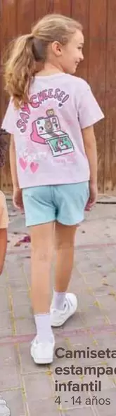 Oferta de Camiseta Estampada Infantil por 5,99€ en Carrefour
