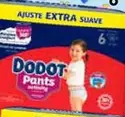Oferta de Dodot - Pants Activity Extra Jumbo  T4 Pack 43 Unidades (1)  T5 Pack 38 Unidades (2)  O T6 Pack 35 Unidades (3) por 26,99€ en Carrefour