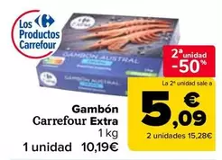Oferta de Carrefour Extra - Gambón  en Carrefour