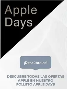 Oferta de Apple Days en Carrefour