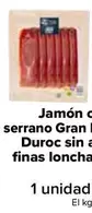 Oferta de Nico - Jamón O Paleta Serrano Gran Reserva Duroc Sin Aditivos Finas Lonchas en Carrefour