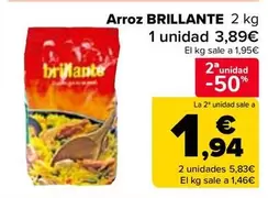 Oferta de Brillante - Arroz  en Carrefour