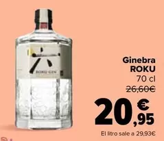 Oferta de Roku - Ginebra  por 20,95€ en Carrefour