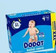 Oferta de Dodot - Pañales Bebé Seco Box Xxl por 42€ en Carrefour
