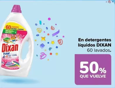 Oferta de Dixan - En Detergentes Líquidos  en Carrefour