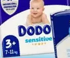 Oferta de Dodot - Pañales Sensitive Extra  T3 Pack 56 Unidades (1) T4 Pack 48 Unidades (2) T5 Pack 44 Unidades (3) T6 Pack 41 Unidades (4) en Carrefour