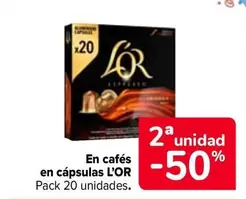 Oferta de L'or - En Cafes En Capsulas en Carrefour
