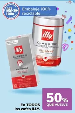 Oferta de Illy - En Todos Los Cafés en Carrefour